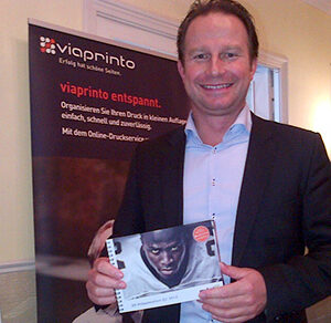 Premiere der IR2013 – viaprinto begleitet Auftakt der Branchen-Konferenz.