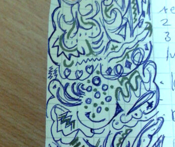 Zeigt her Eure Blöcke! gekritzel