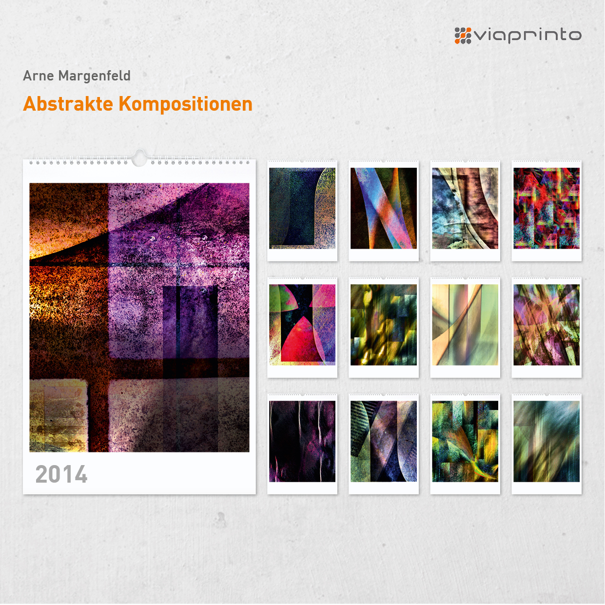 Arne Margenfeld - Motivkalender "Abstrakte Kompositionen"