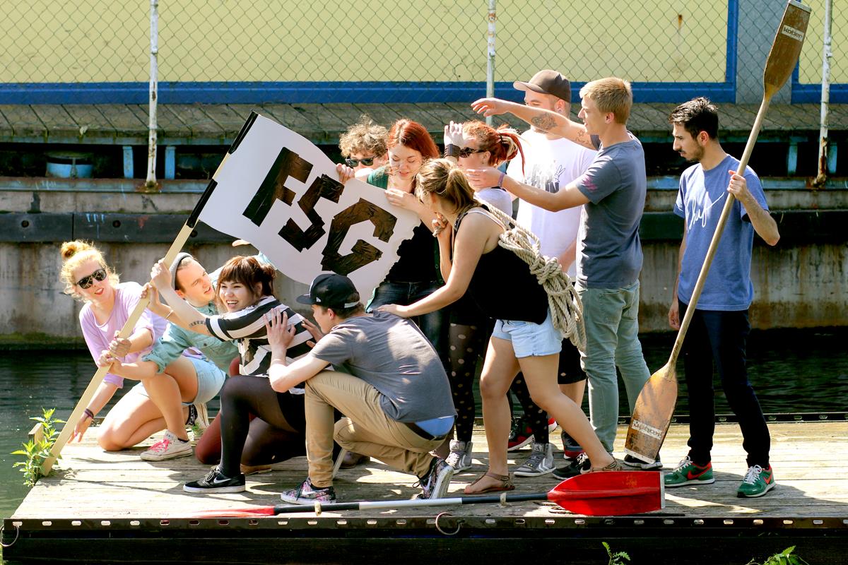 FSG, mit der Freien Schule für Gestaltung die Anker setzen.