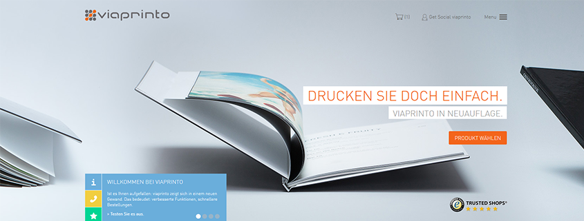 Online-Druck – neu gedacht. Feature News. #machwasdraus