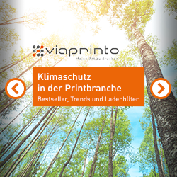 viaprinto | Klimaschutz in der Printbranche