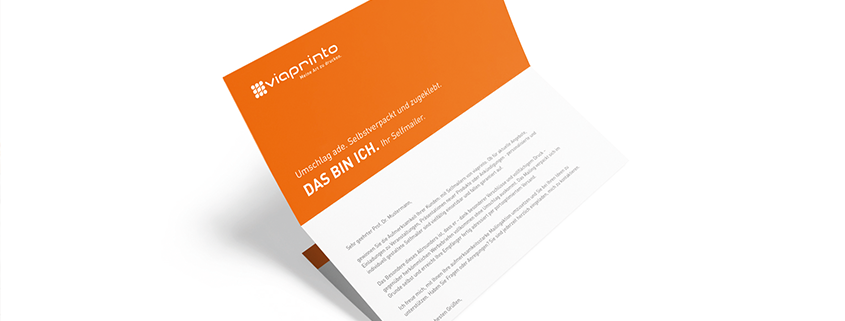 Gedruckt, adressiert und versendet – Mailings ganz einfach.