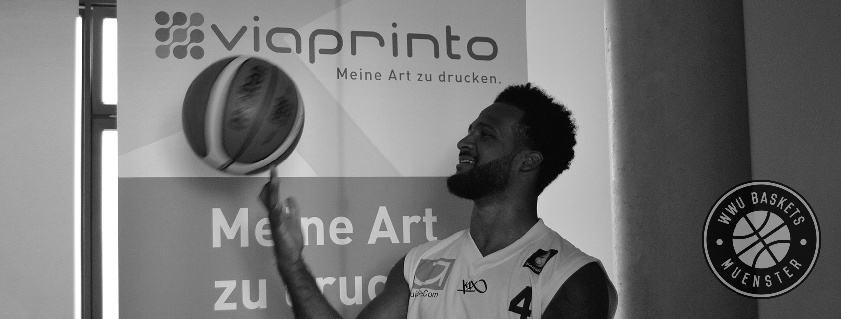 Blogheader zum Fotoshooting WWU Baskets