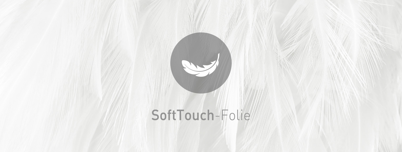 Blogheader SoftTouch-Folie