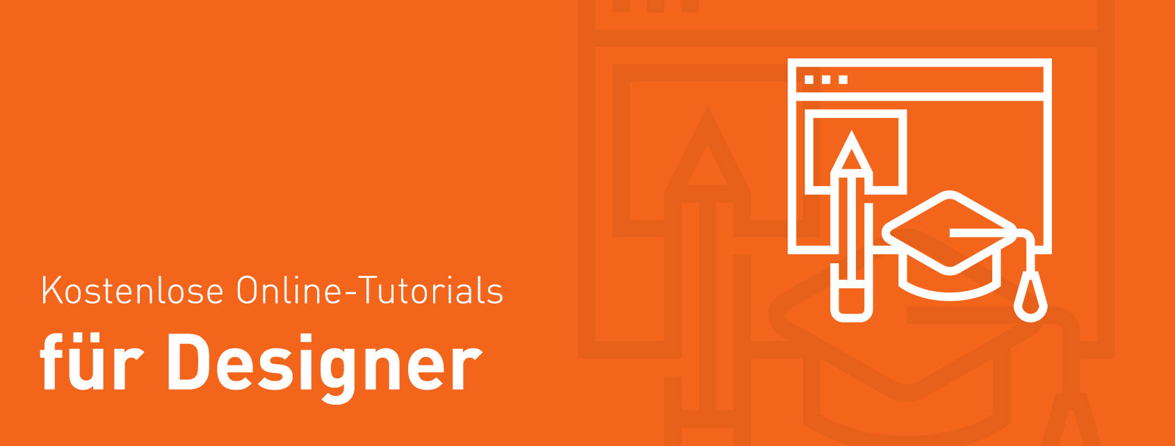 Blogheader Onlin-Tutorials für Designer