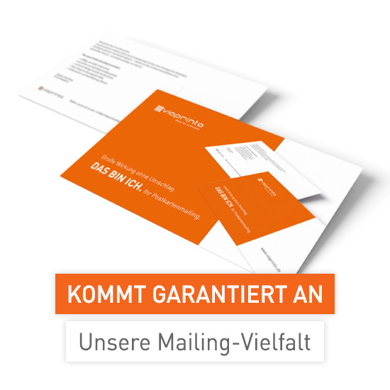 Directmailings mit viaprinto
