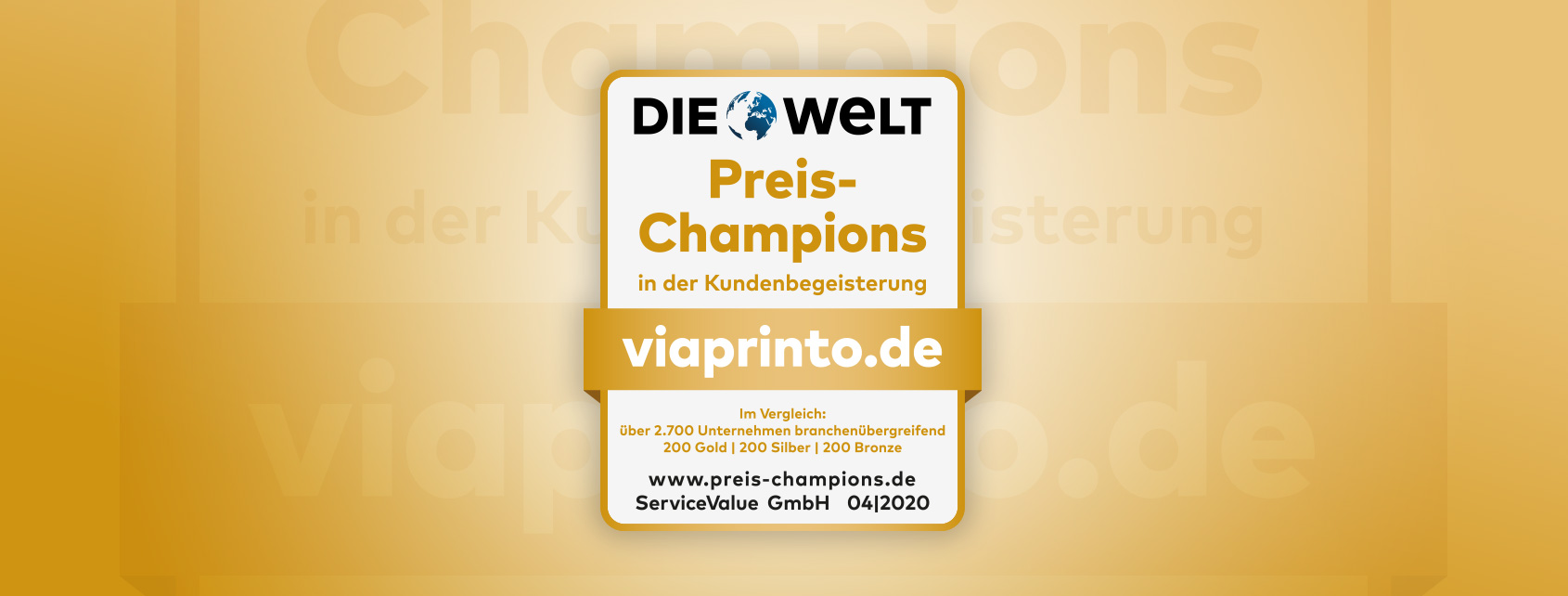 Preis-Champion viaprinto