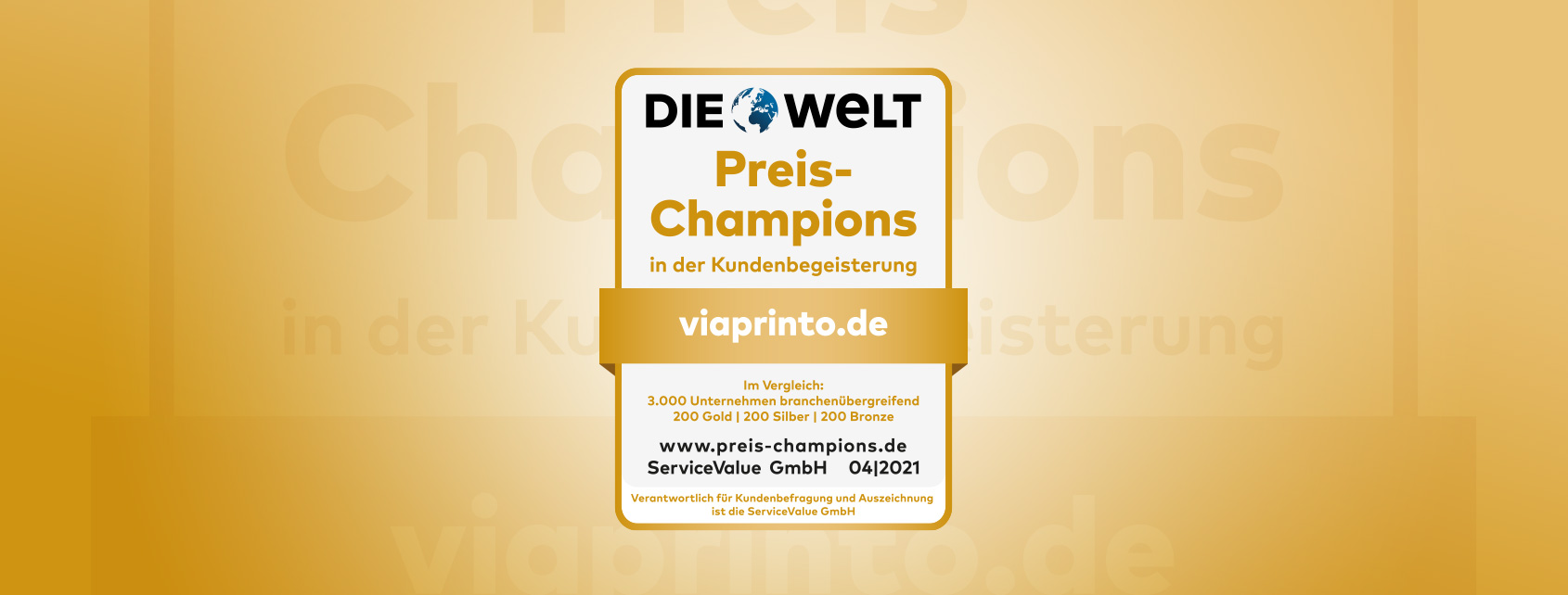 Erneut Preis-Champion