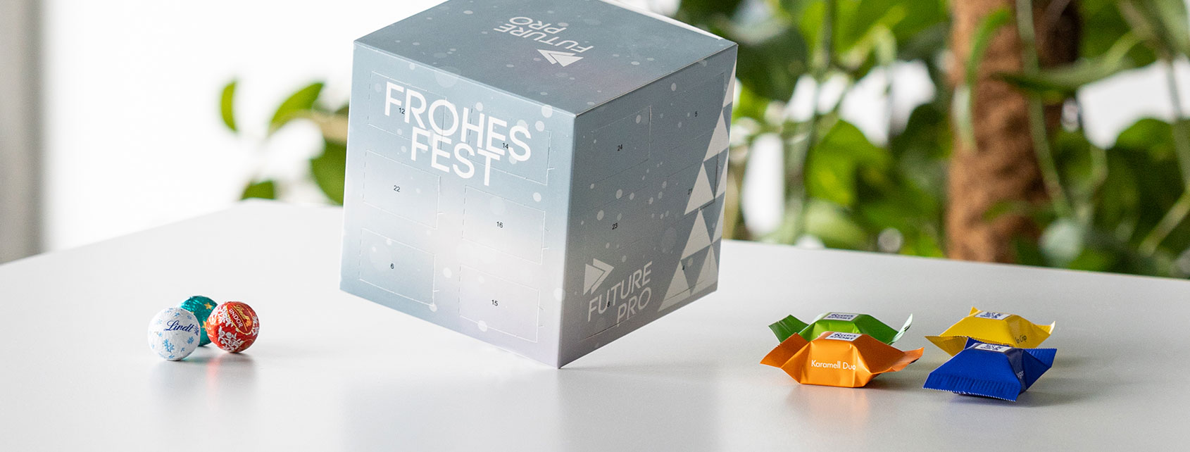 Würfel im Würfel: Adventskalender Cube neu befüllt