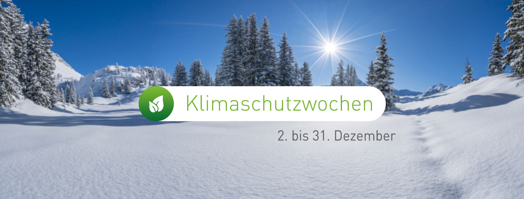 Klimabeitrag? Wir übernehmen!