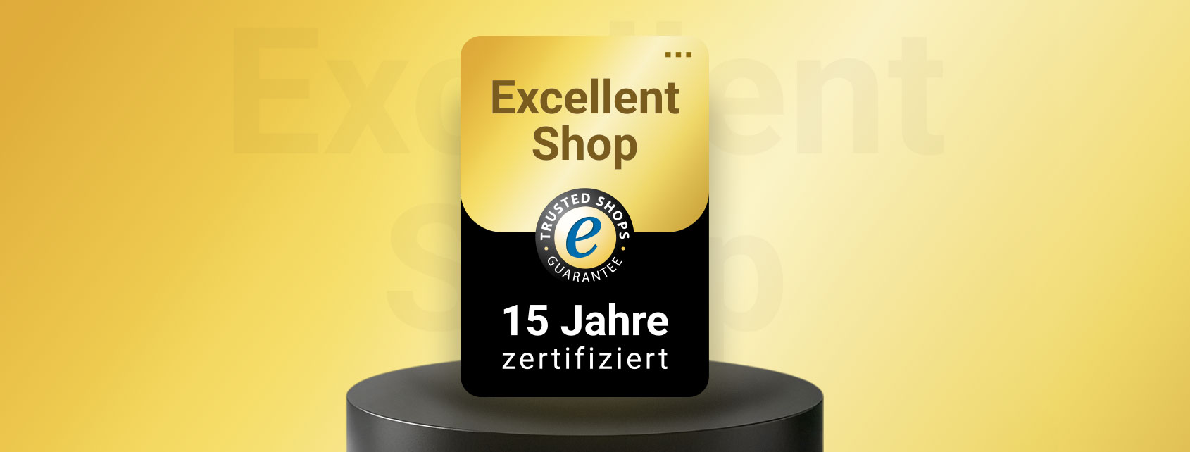 Wir sind ausgezeichnet: seit 15 Jahren zertifiziert!