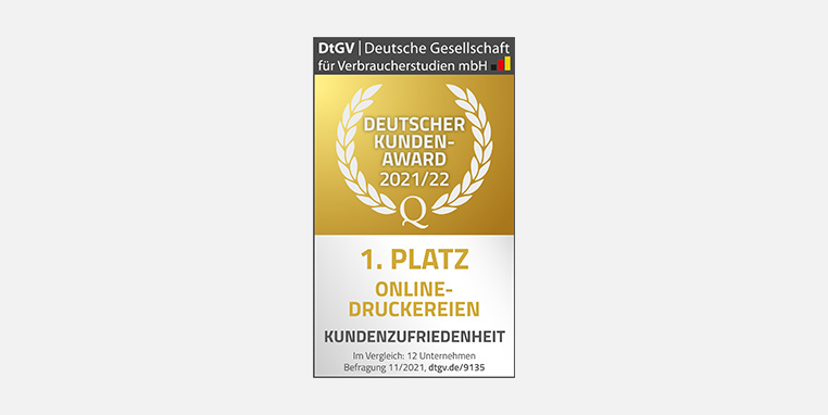 1. Platz Kundenzufriedenheit