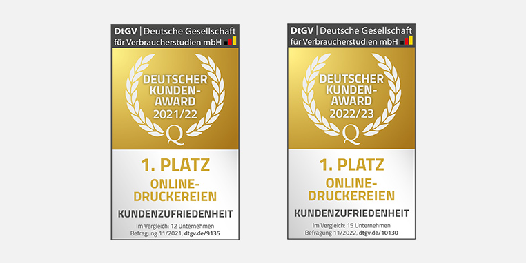 1. Platz Kundenzufriedenheit
