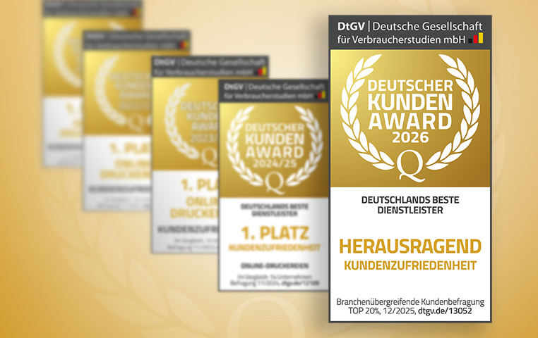 1. Platz Kundenzufriedenheit