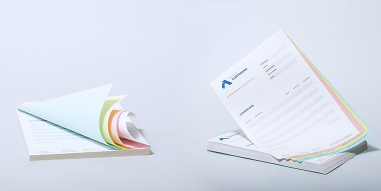 Schnelle Kopien mit Durchschreibesätzen von viaprinto