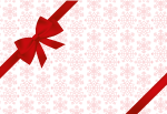 Layout für Adventskalender Ferrero in Rot mit Schleife