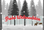 Layout Winterlandschaft für Ferrero Adventskalender
