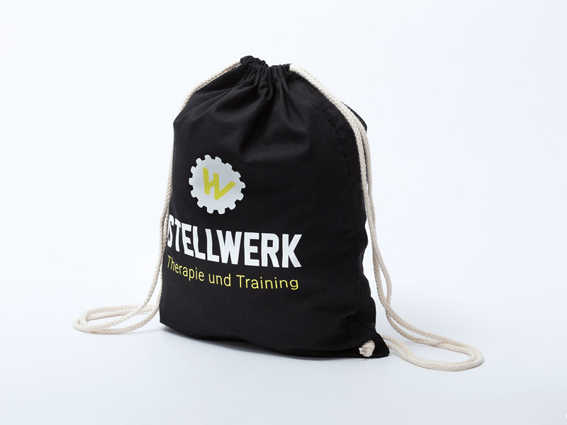 Baumwollrucksack individuell bedruckt bei viaprinto