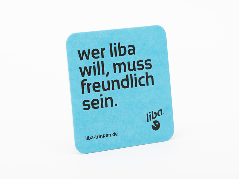 Bierdeckel 93 x 93 mm quadratisch | individuell, komfortabel, begeisternd