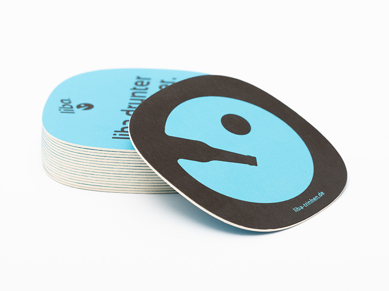 Bierdeckel Modern