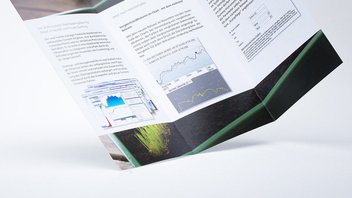 Flyer Wickelfalz gestalten und drucken