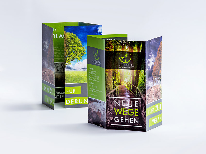 Flyer Altarfalz geschlossen