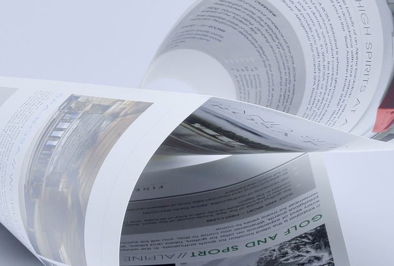 Informationen zu Flyer Einbruchfalz mit Veredelung