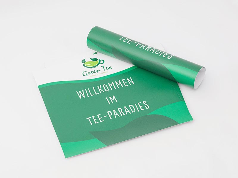 Fußbodenaufkleber