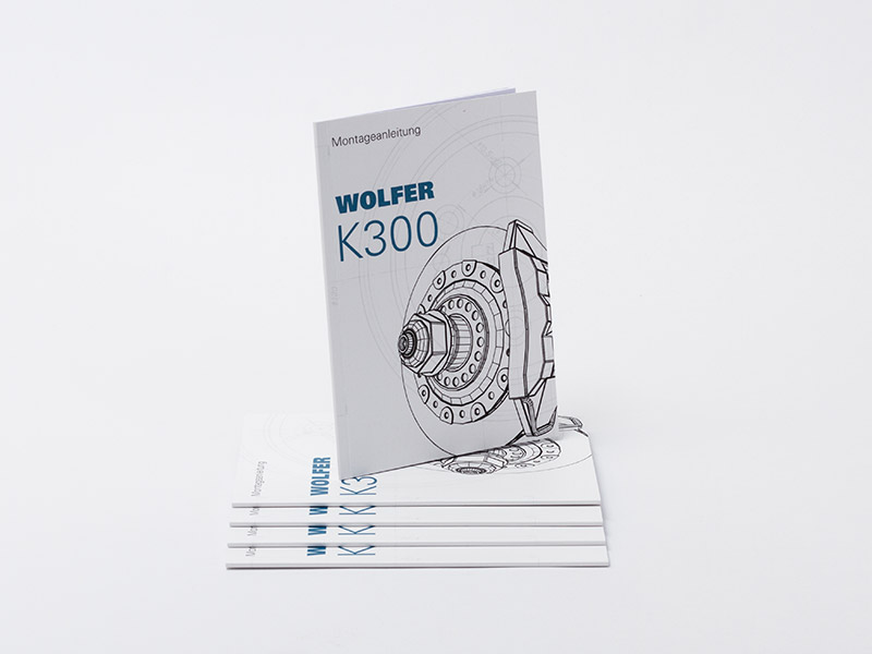 Handbücher Softcover DIN A4, Auflage: 50 | mit ungestrichenem Papier