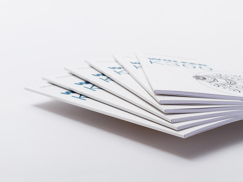 Handbücher Softcover DIN A5, Auflage: 100 | mit Volumenpapier