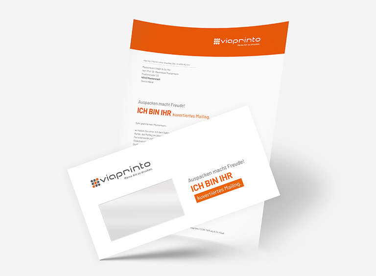 Informationen zu Kuvertierte Mailings
