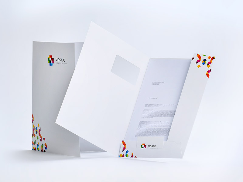 100 Mappen Basic | wahlweise mit oder ohne Fenster