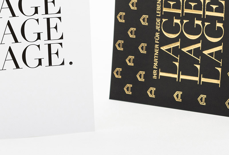 Informationen zu Postkarten mit Veredelung