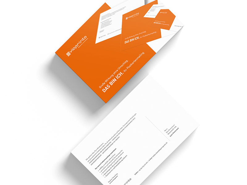 500 Postkartenmailings | personalisiert, postaufgeliefert, portooptimiert national
