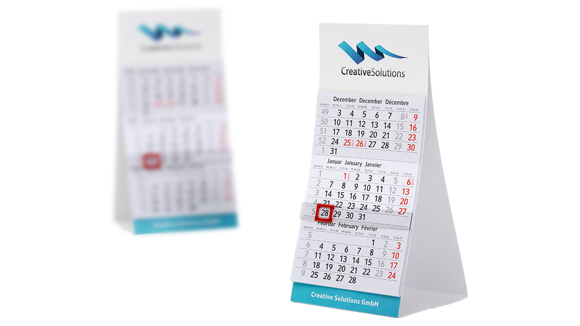Tischkalender Mini von viaprinto